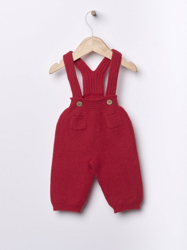 Knitted wool trousers Knitted wool trousers