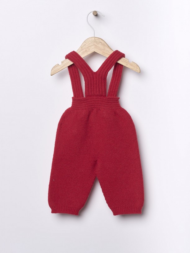 Knitted wool trousers Knitted wool trousers