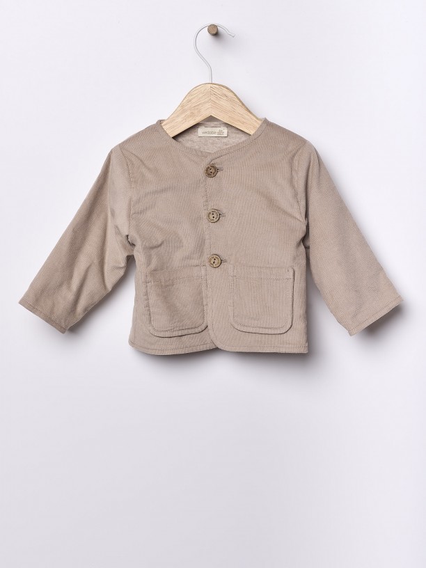 Bombazine cardigan