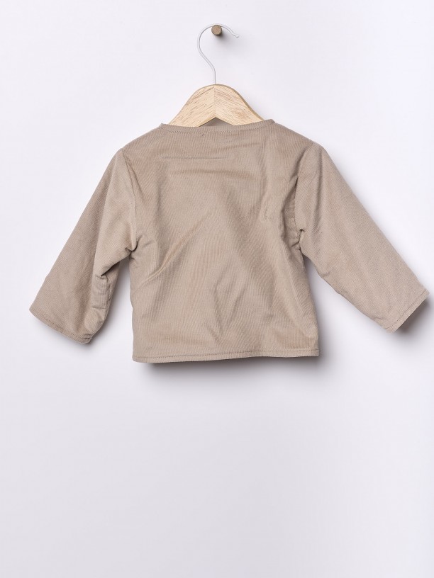 Bombazine cardigan