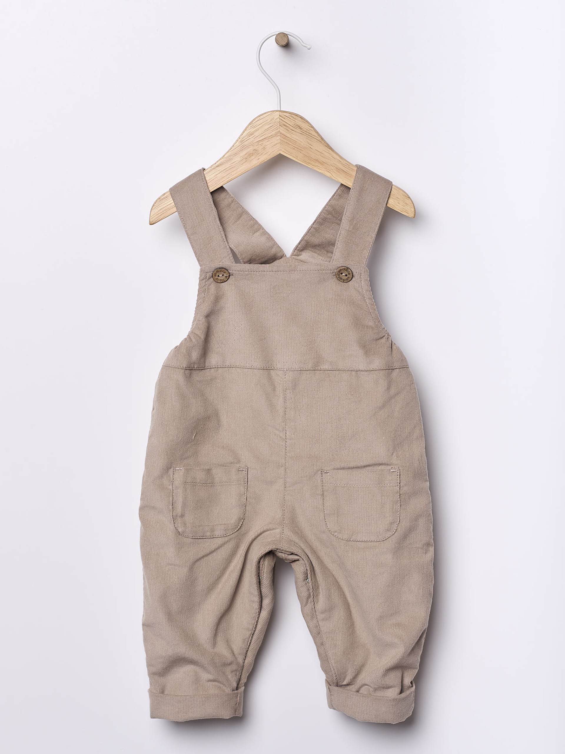 Bombazine dungarees