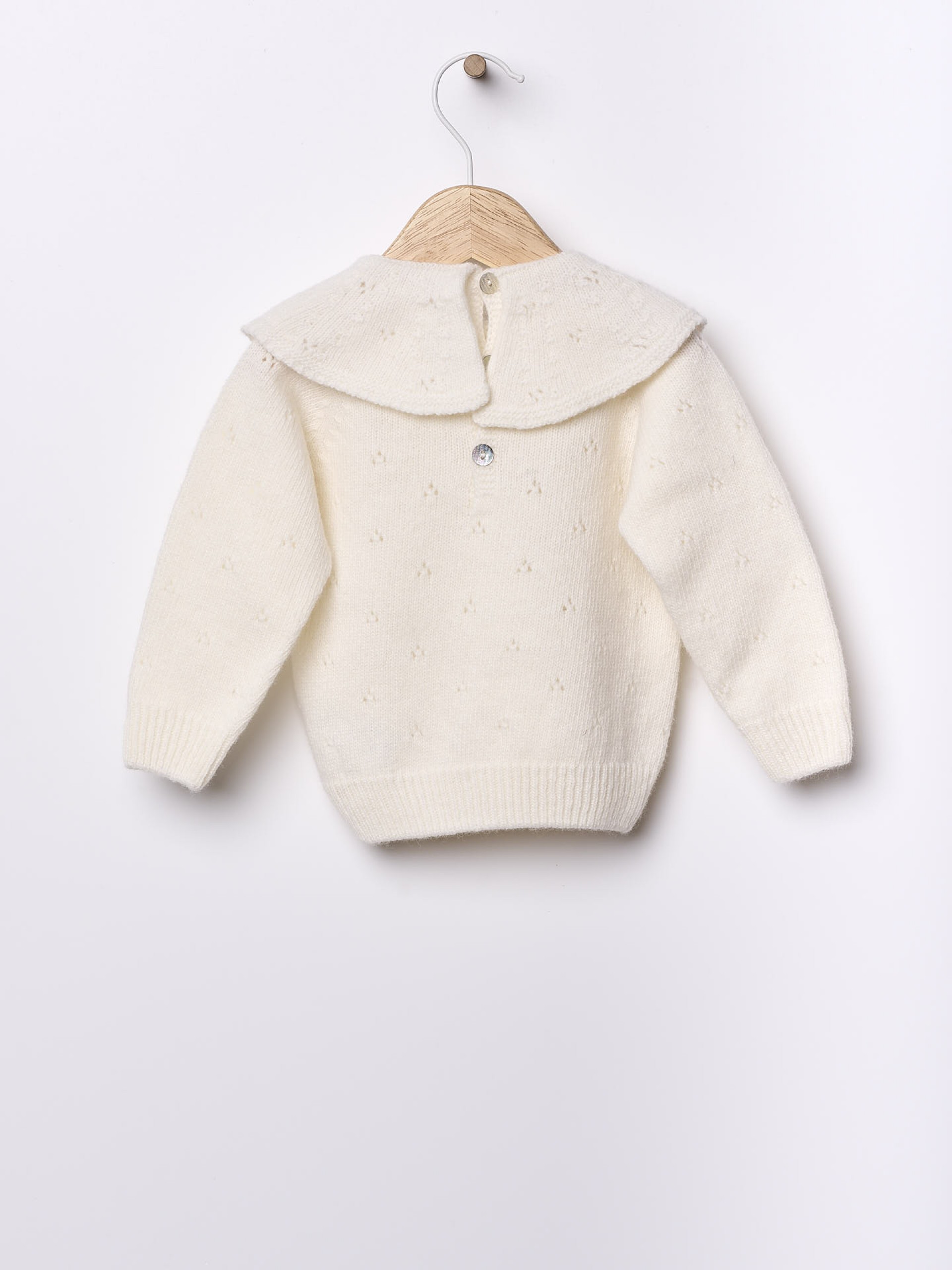 Knitted wool sweater