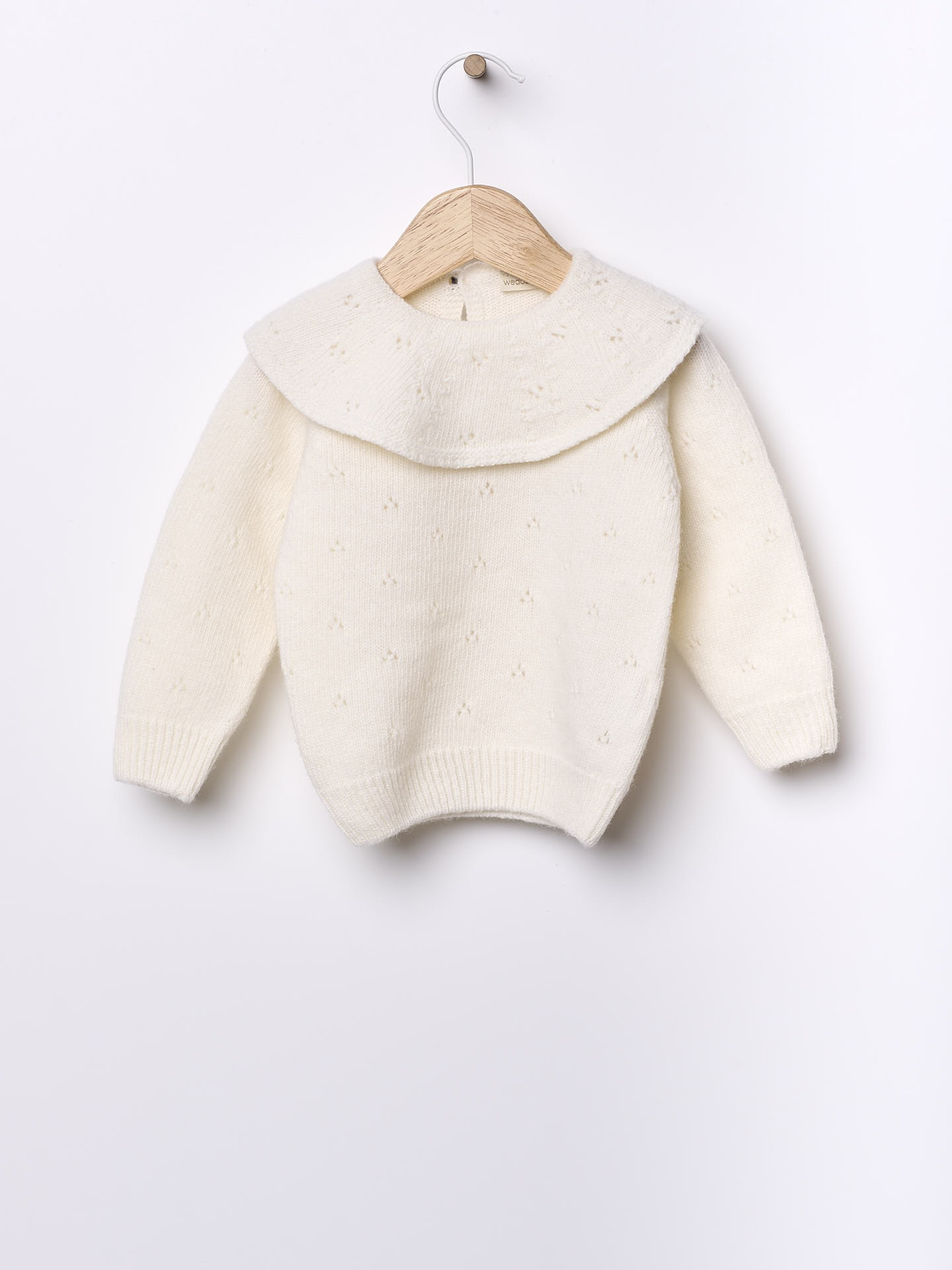 Knitted wool sweater