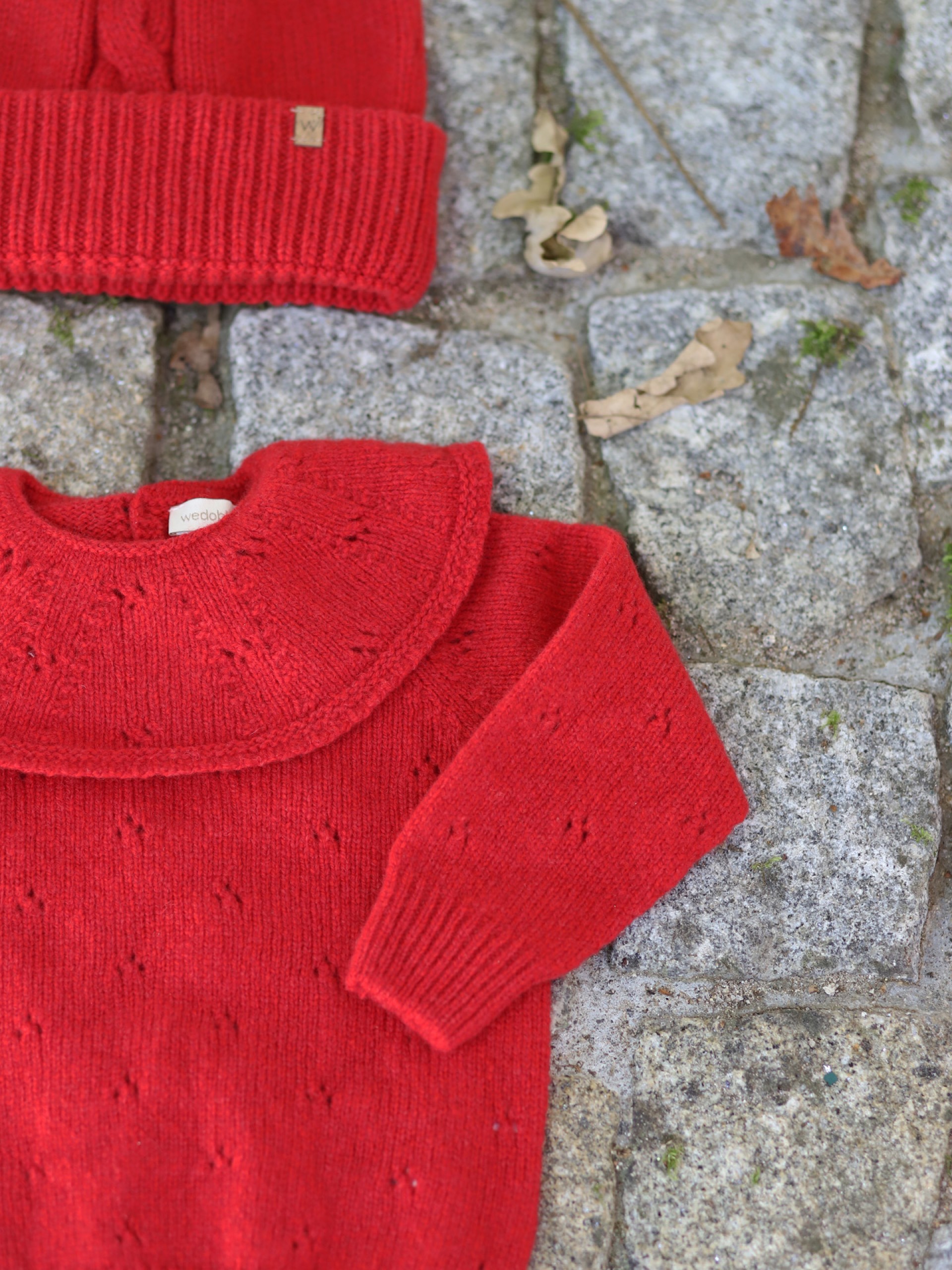 Knitted wool sweater