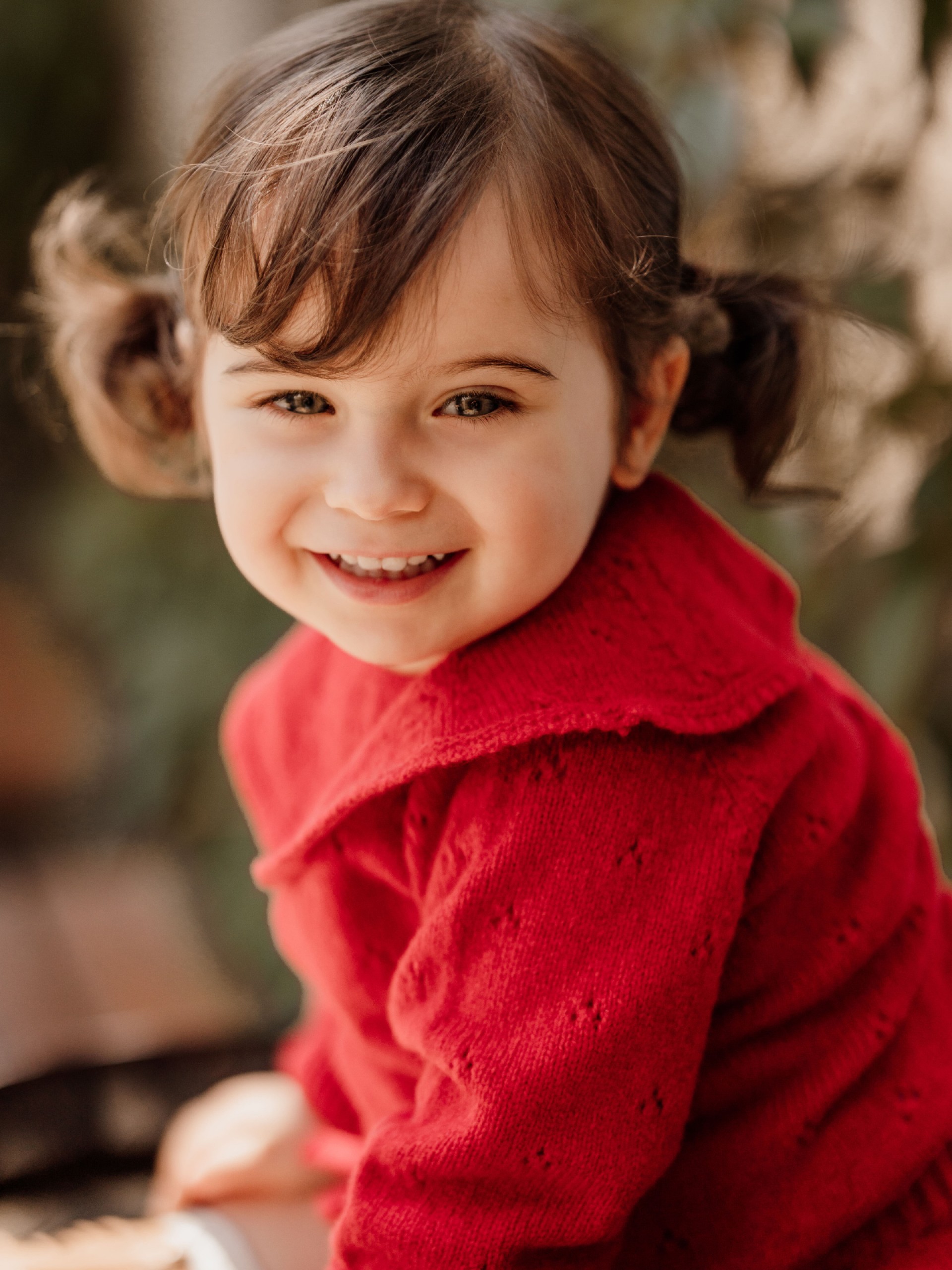 Knitted wool sweater