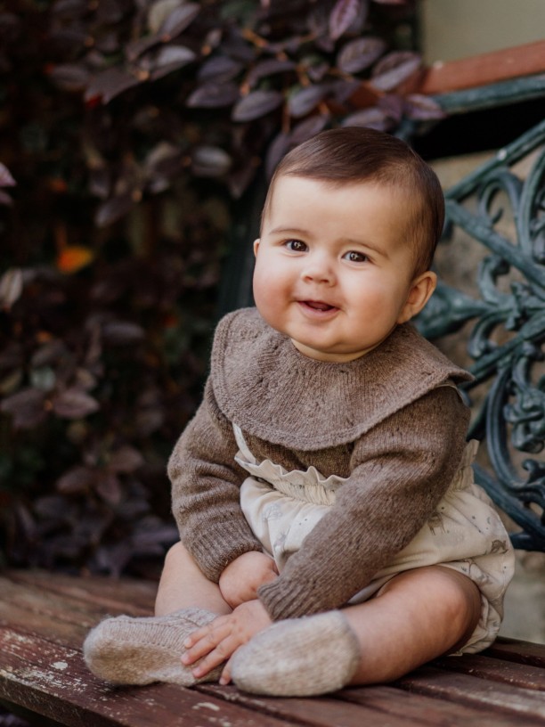 Knitted wool sweater