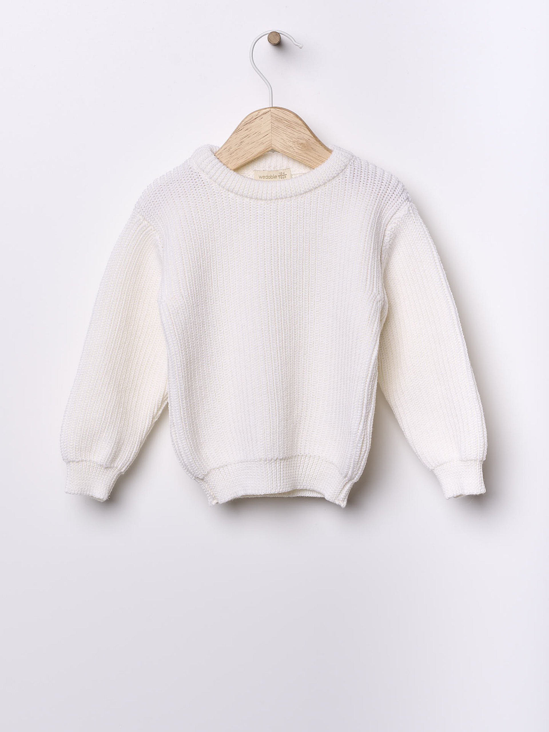 Knitted wool sweater