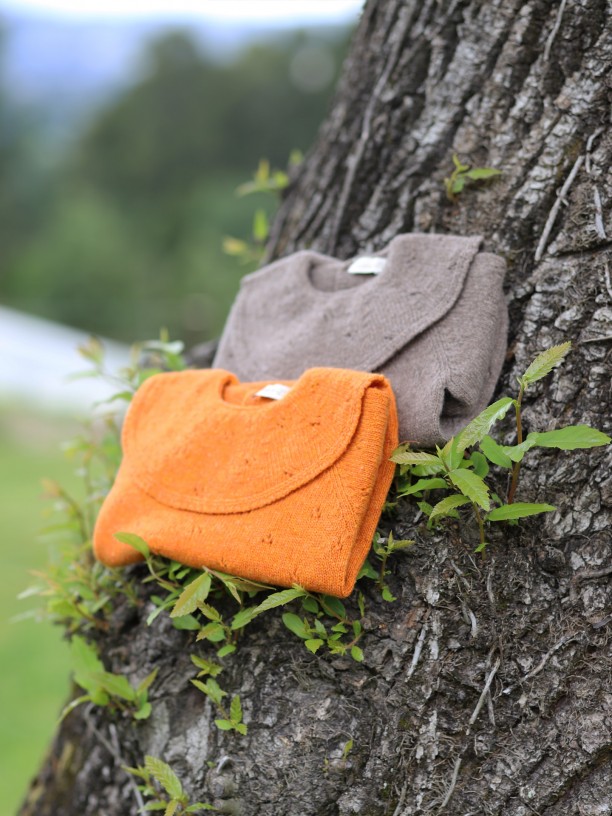 Knitted wool sweater