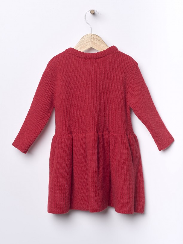 Knitted wool dress Knitted wool dress