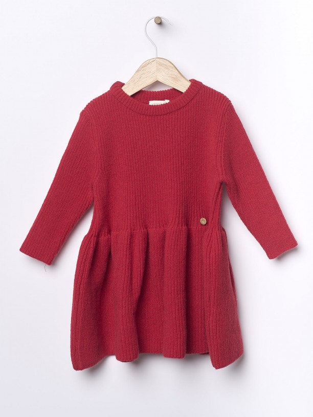 Knitted wool dress Knitted wool dress