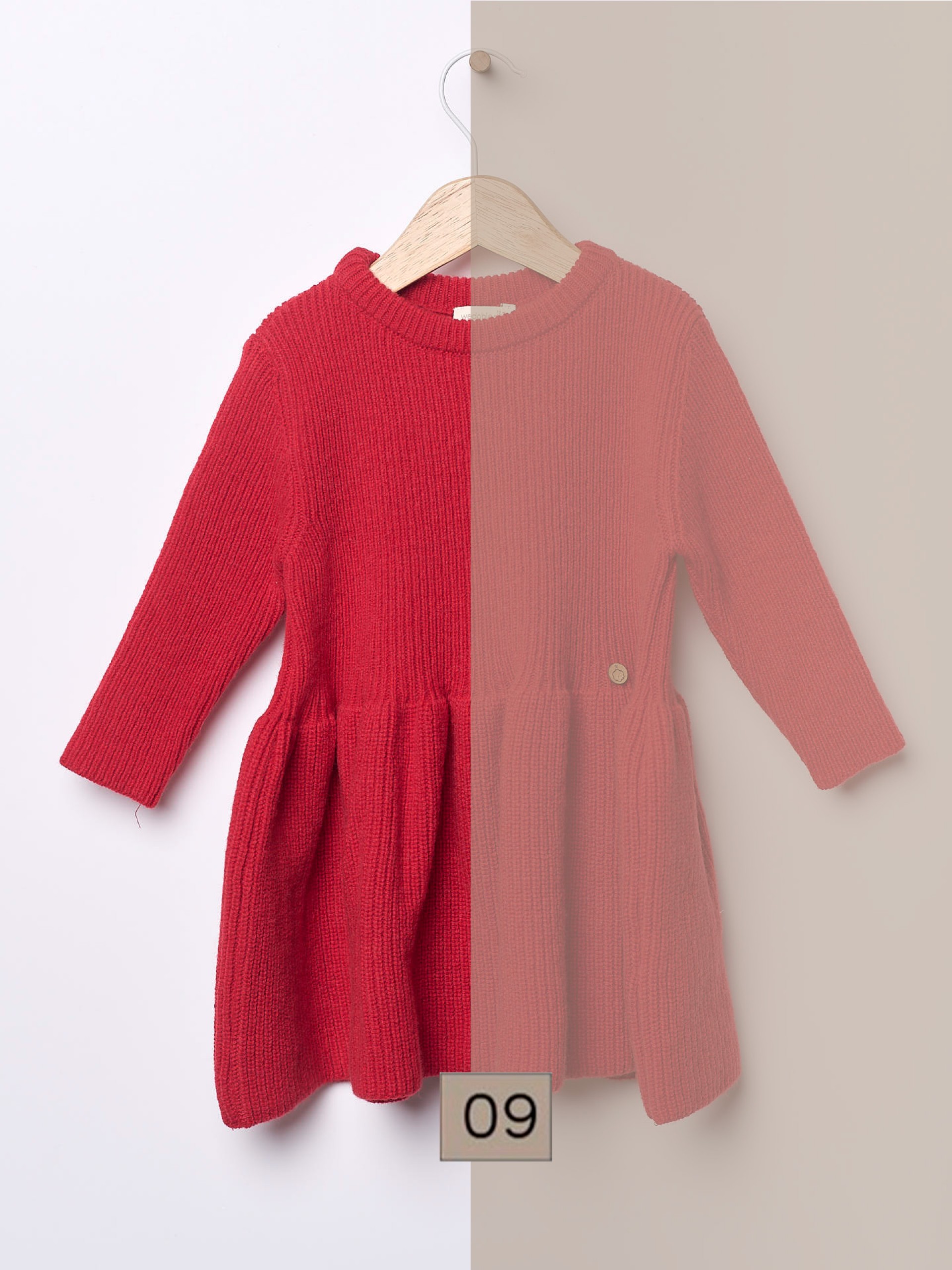 Vestido tricotado l?