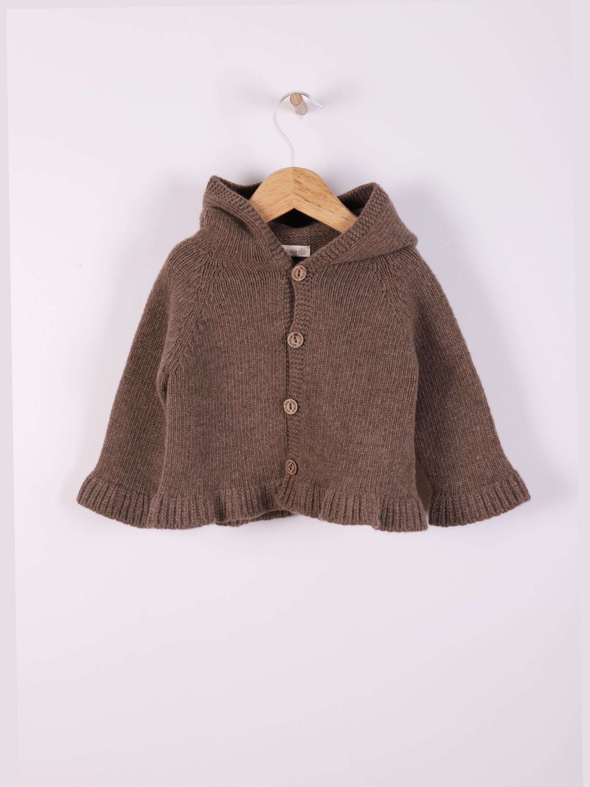 Casaco com capuz de l?