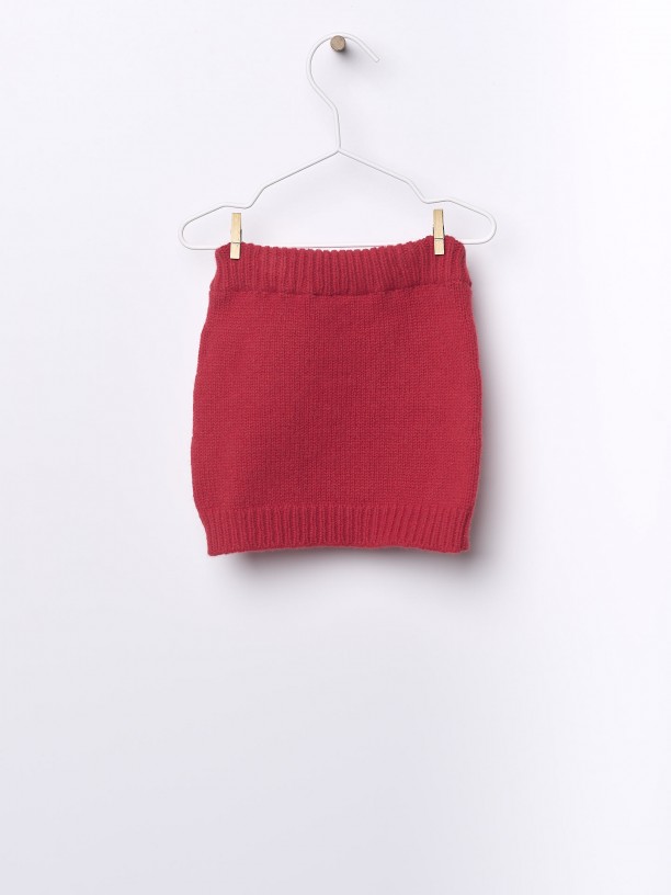 Knitted wool skirt Knitted wool skirt