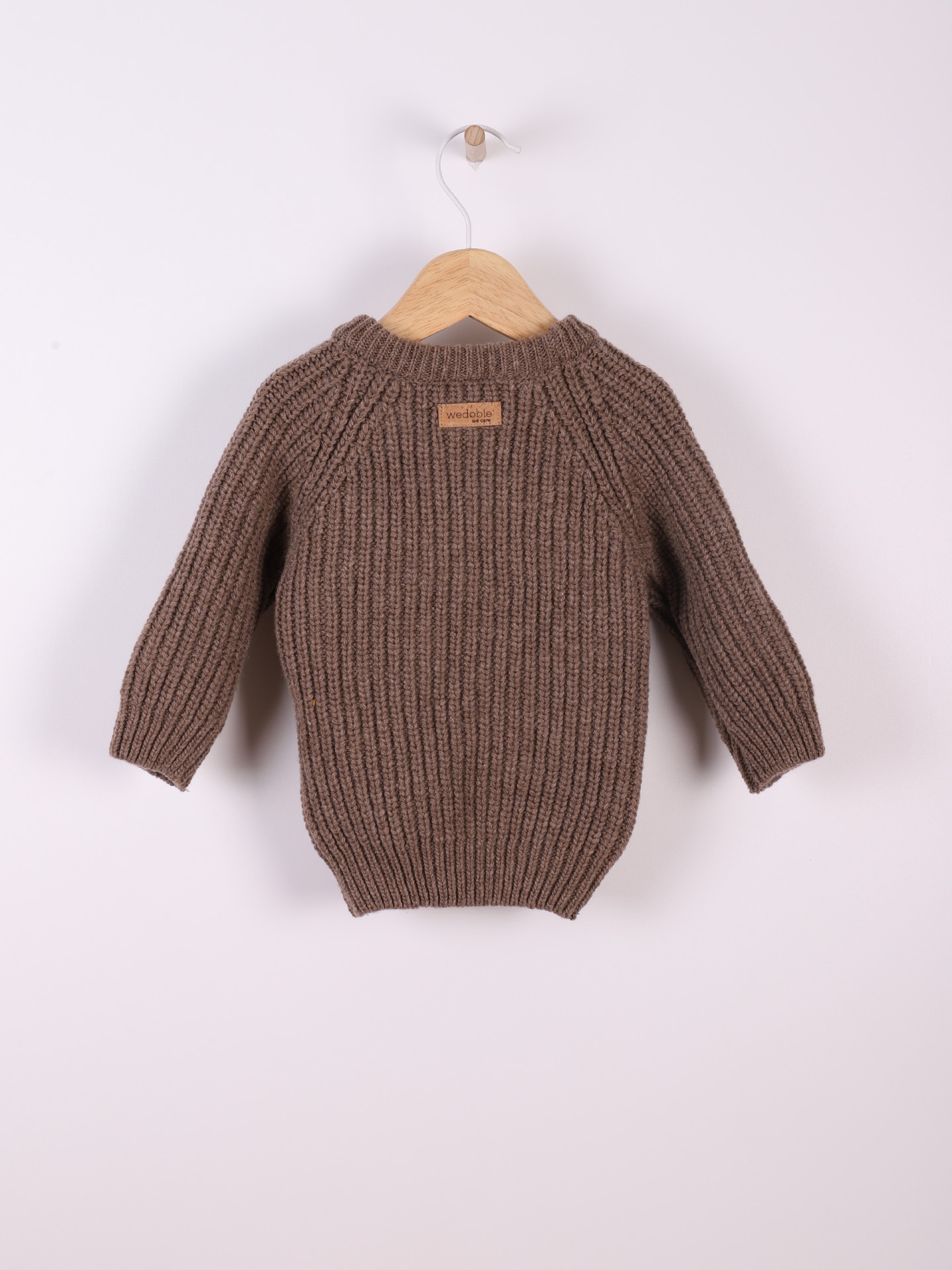 Knitted wool sweater