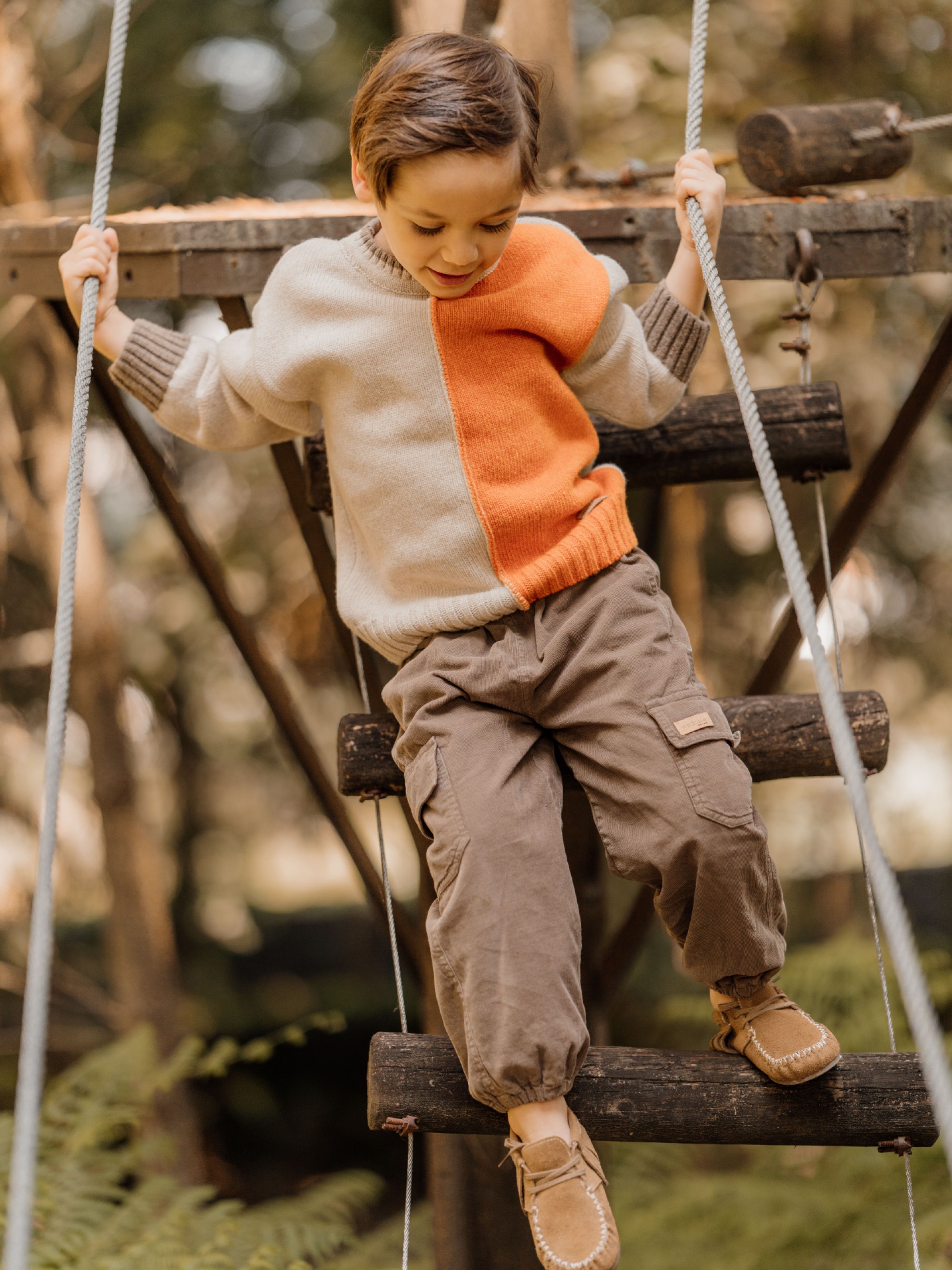 Knitted wool sweater