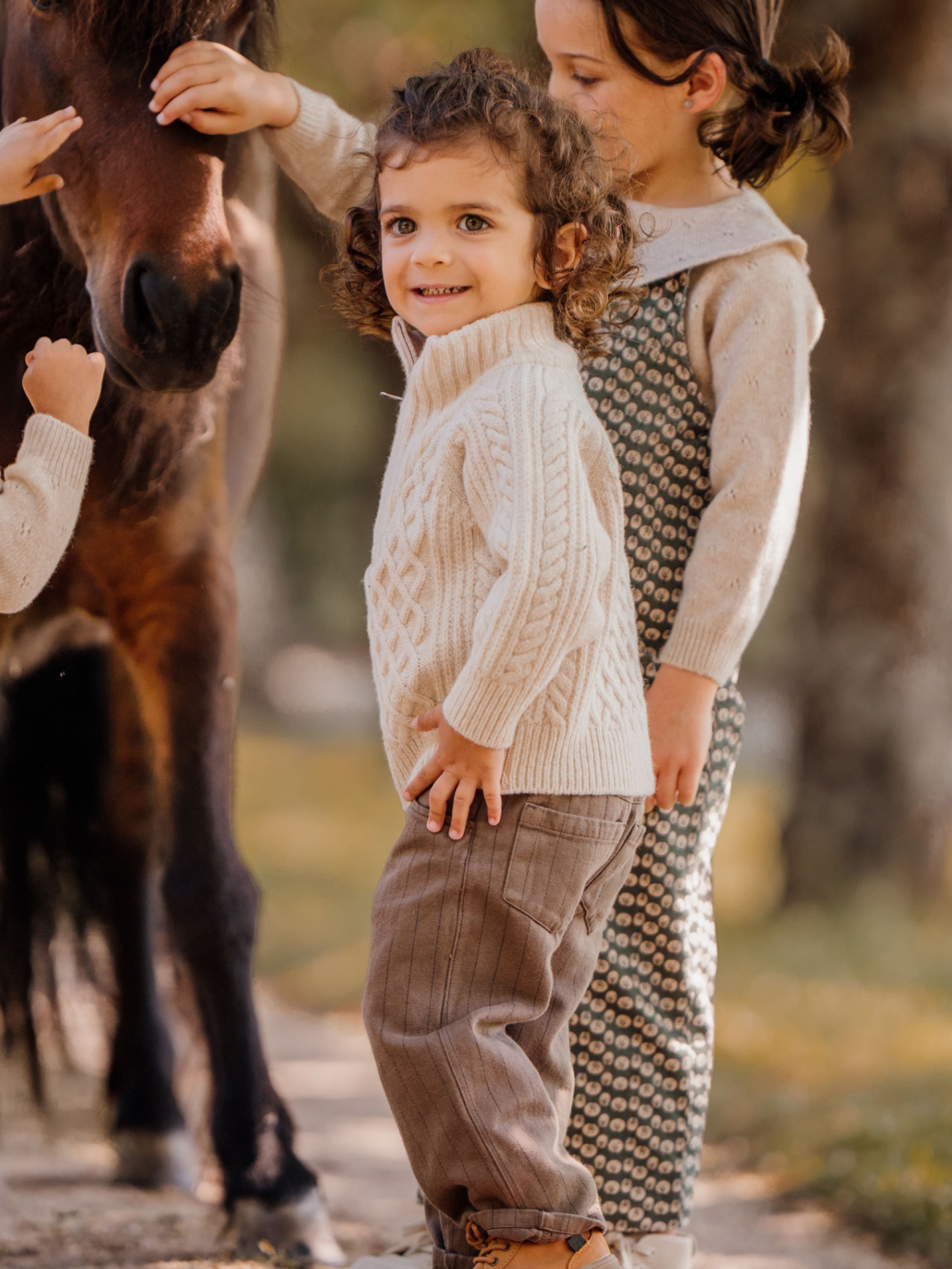 Knitted wool sweater