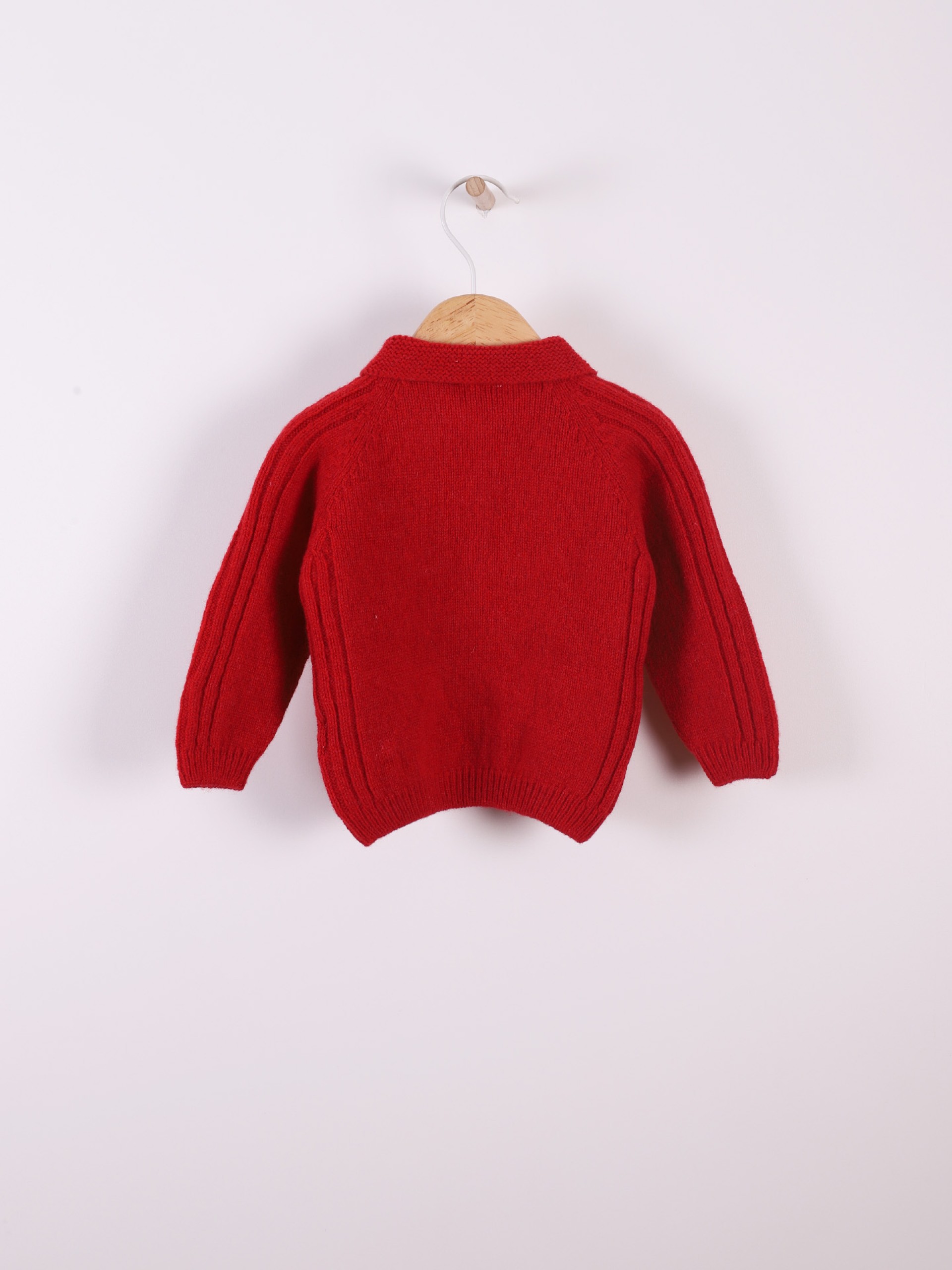 Knitted wool sweater