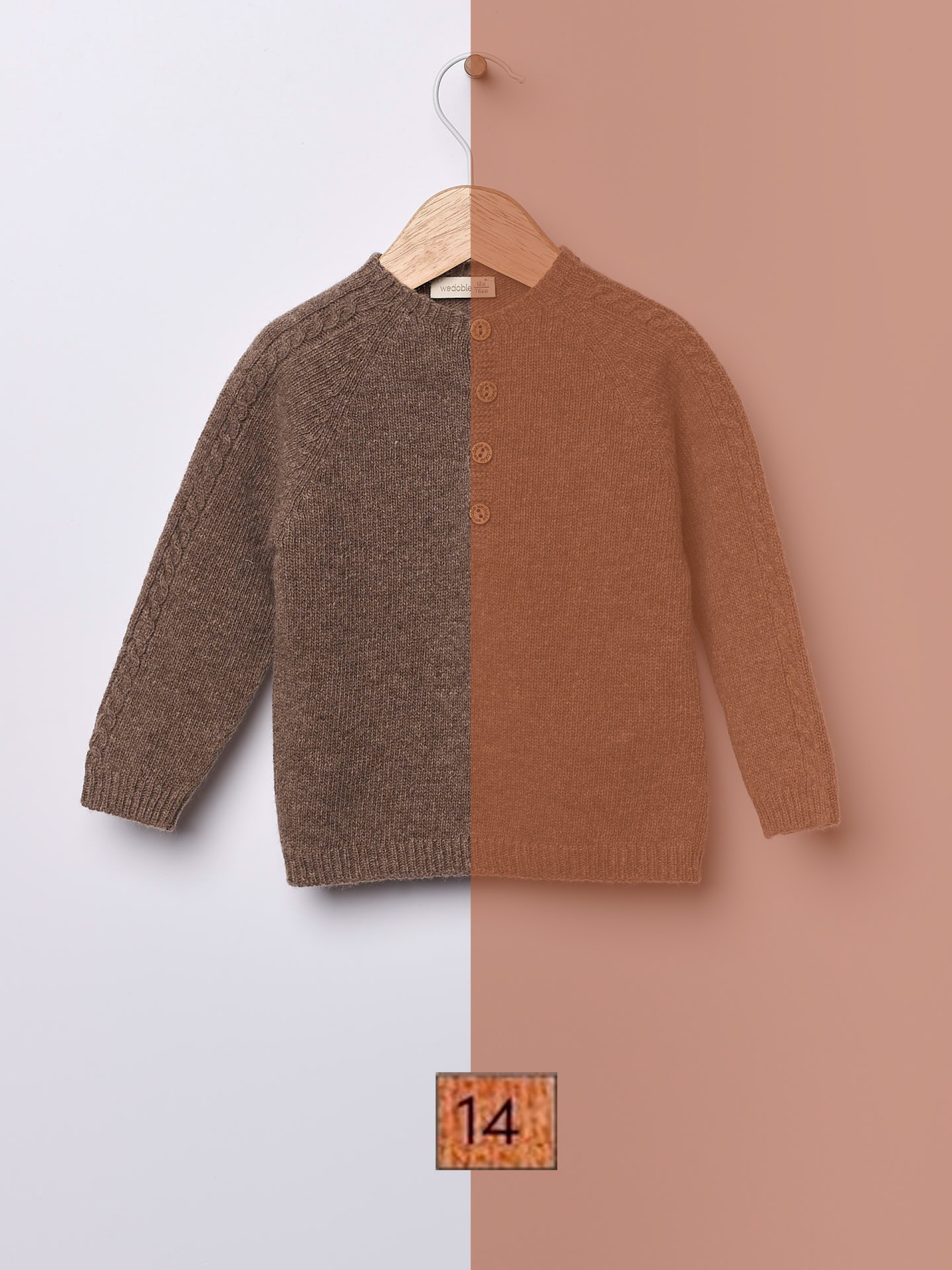 Camisola tricotada l?