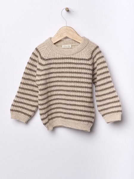 Knitted wool sweater