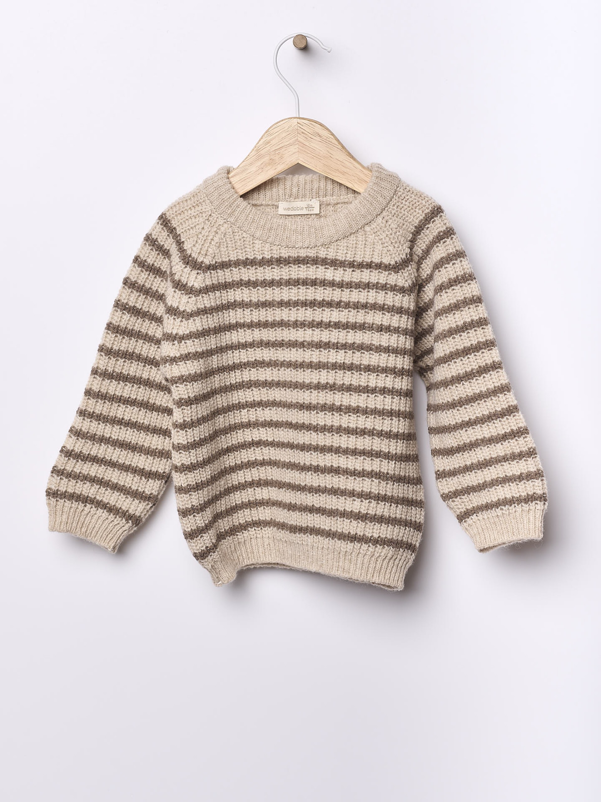 Knitted wool sweater