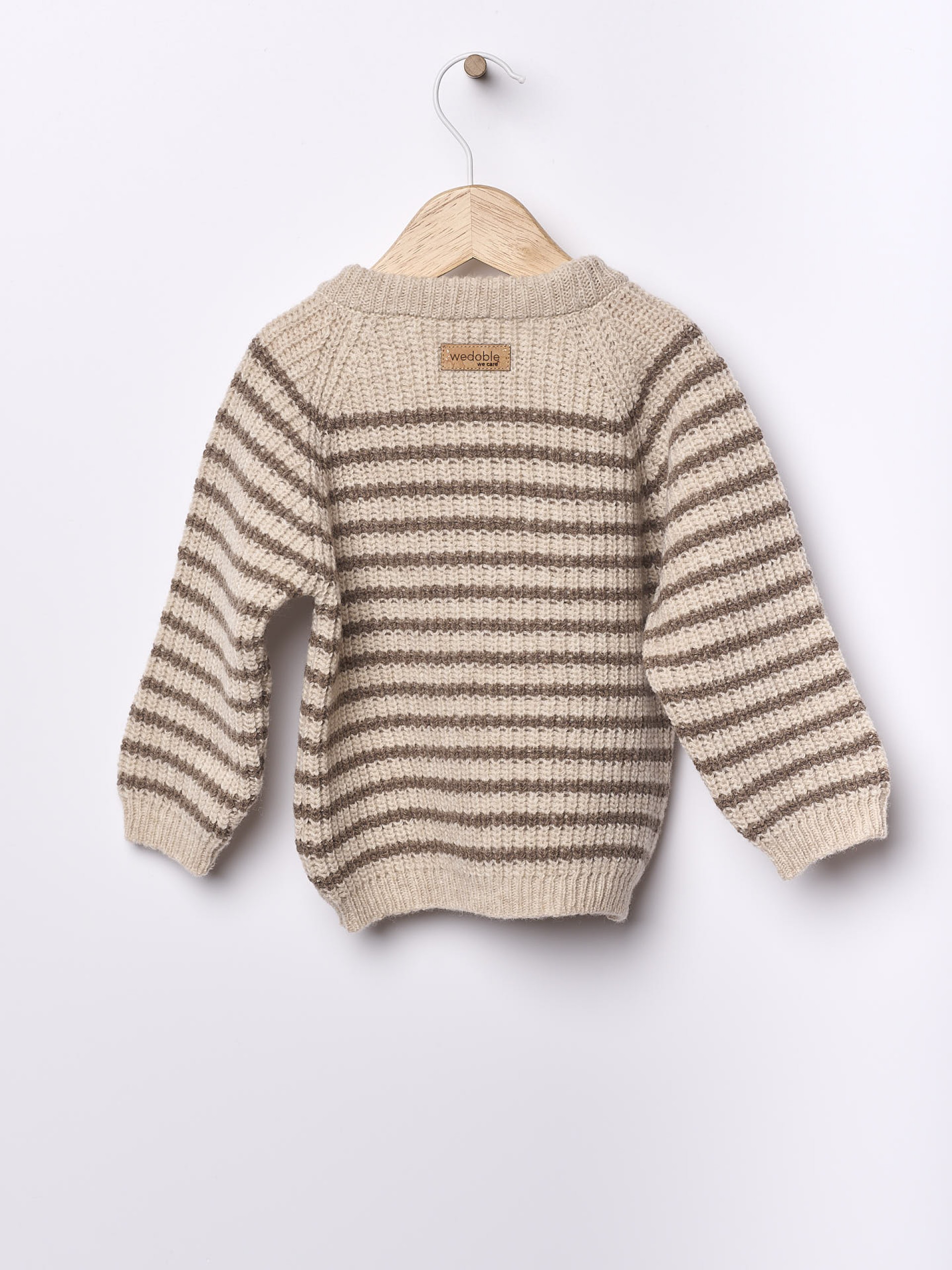 Knitted wool sweater