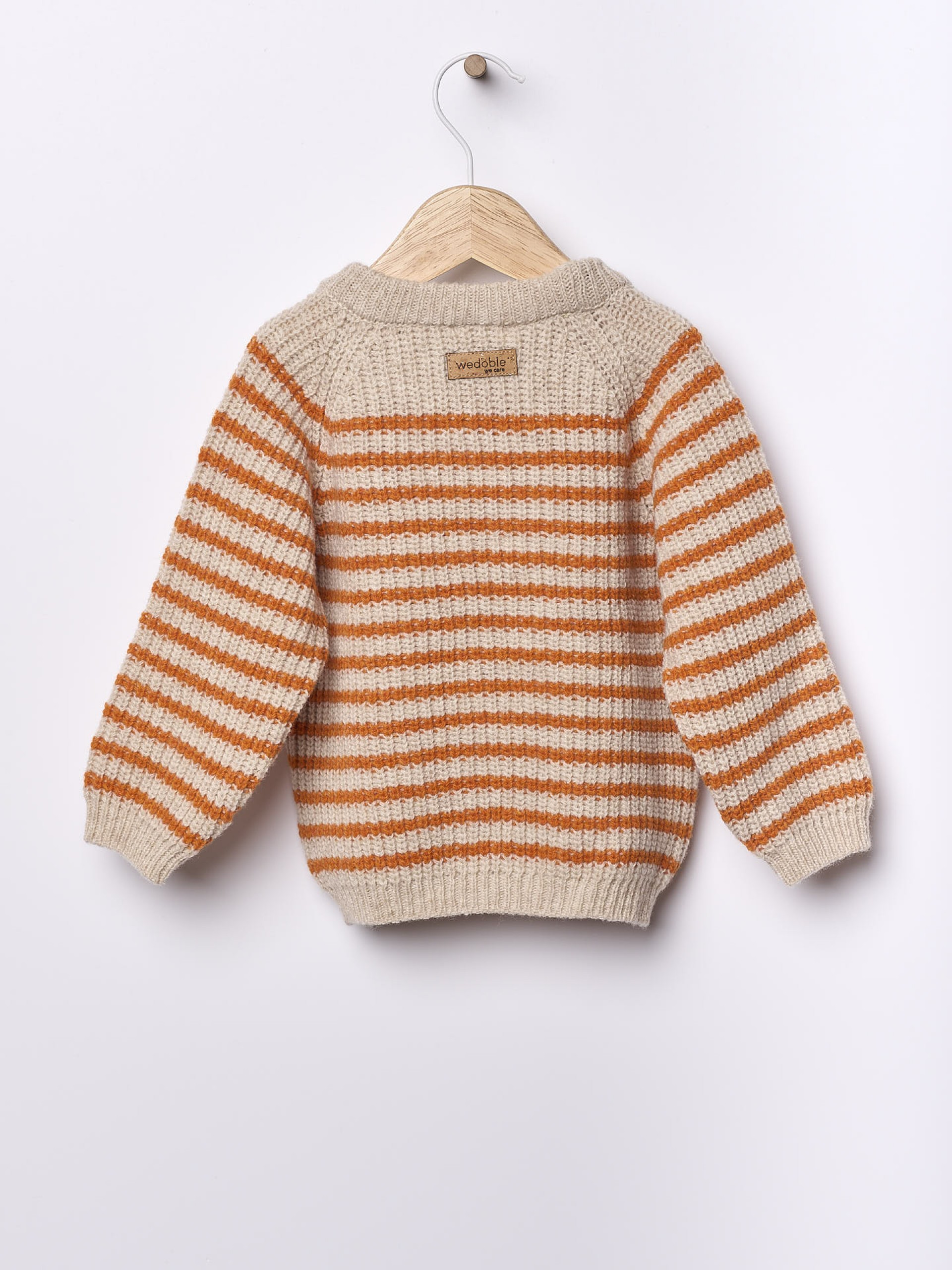 Knitted wool sweater