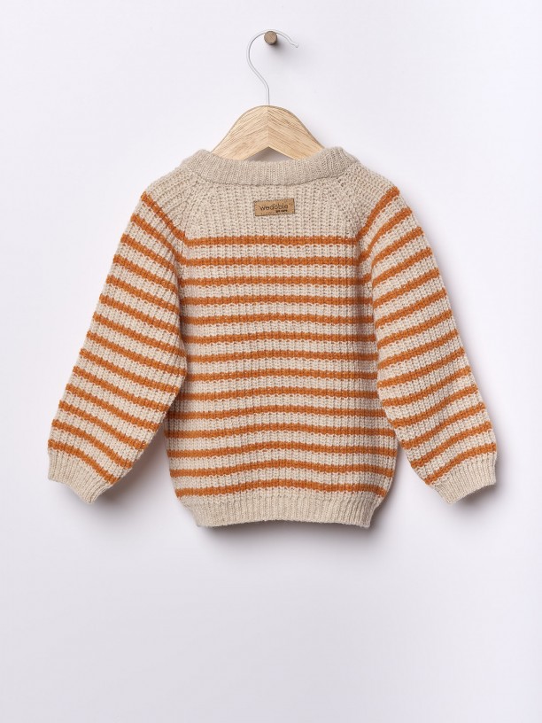 Knitted wool sweater Knitted wool sweater