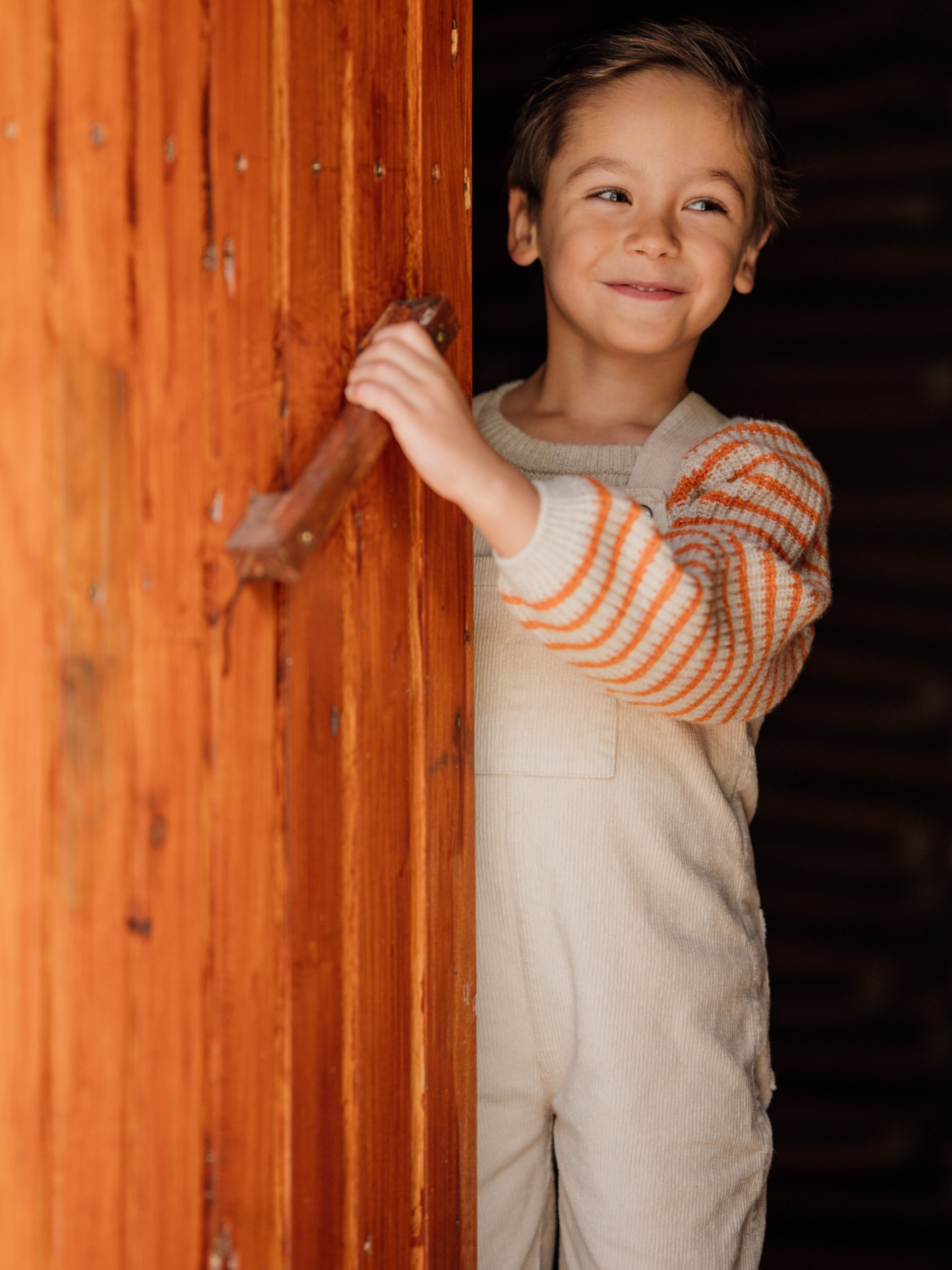 Knitted wool sweater