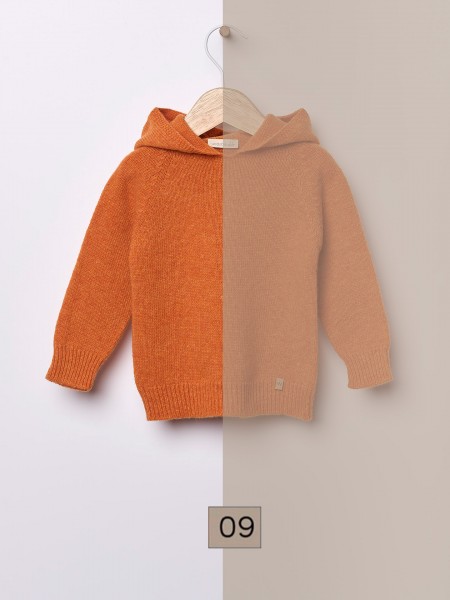Knitted wool sweater