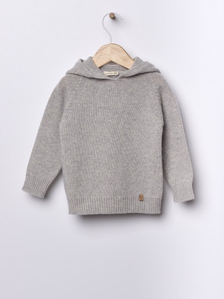 Knitted wool sweater