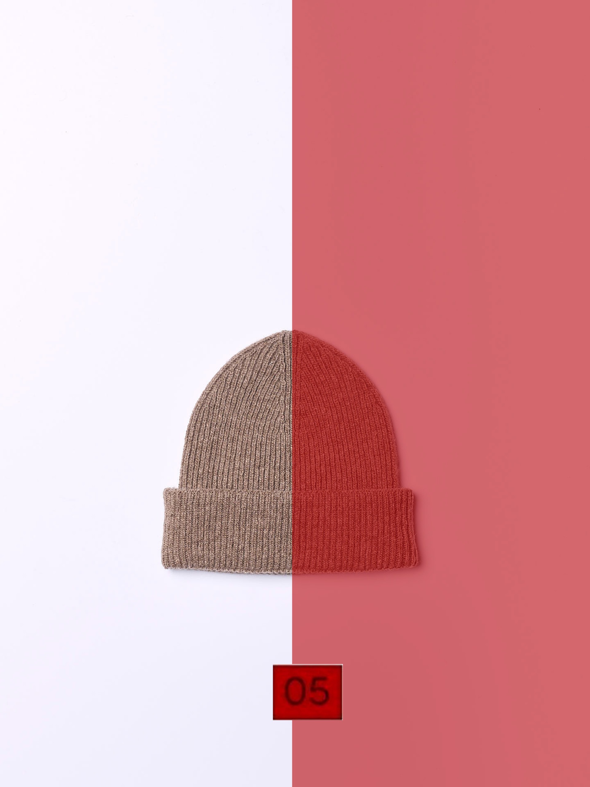 Knitted beanie
