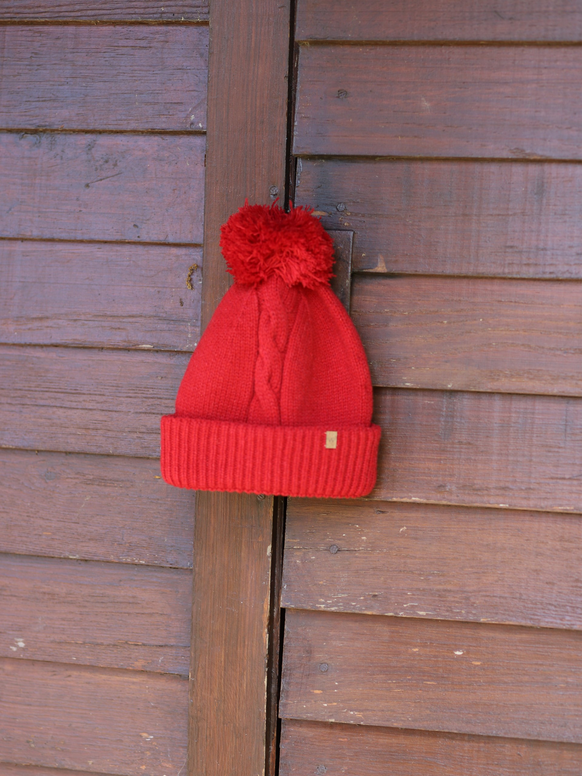 Gorro com pompom