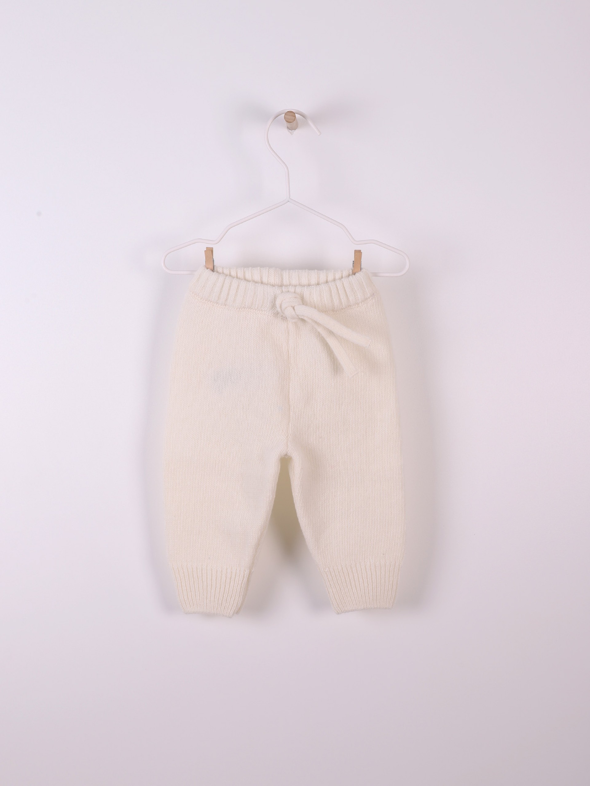 Calças tricotadas lã