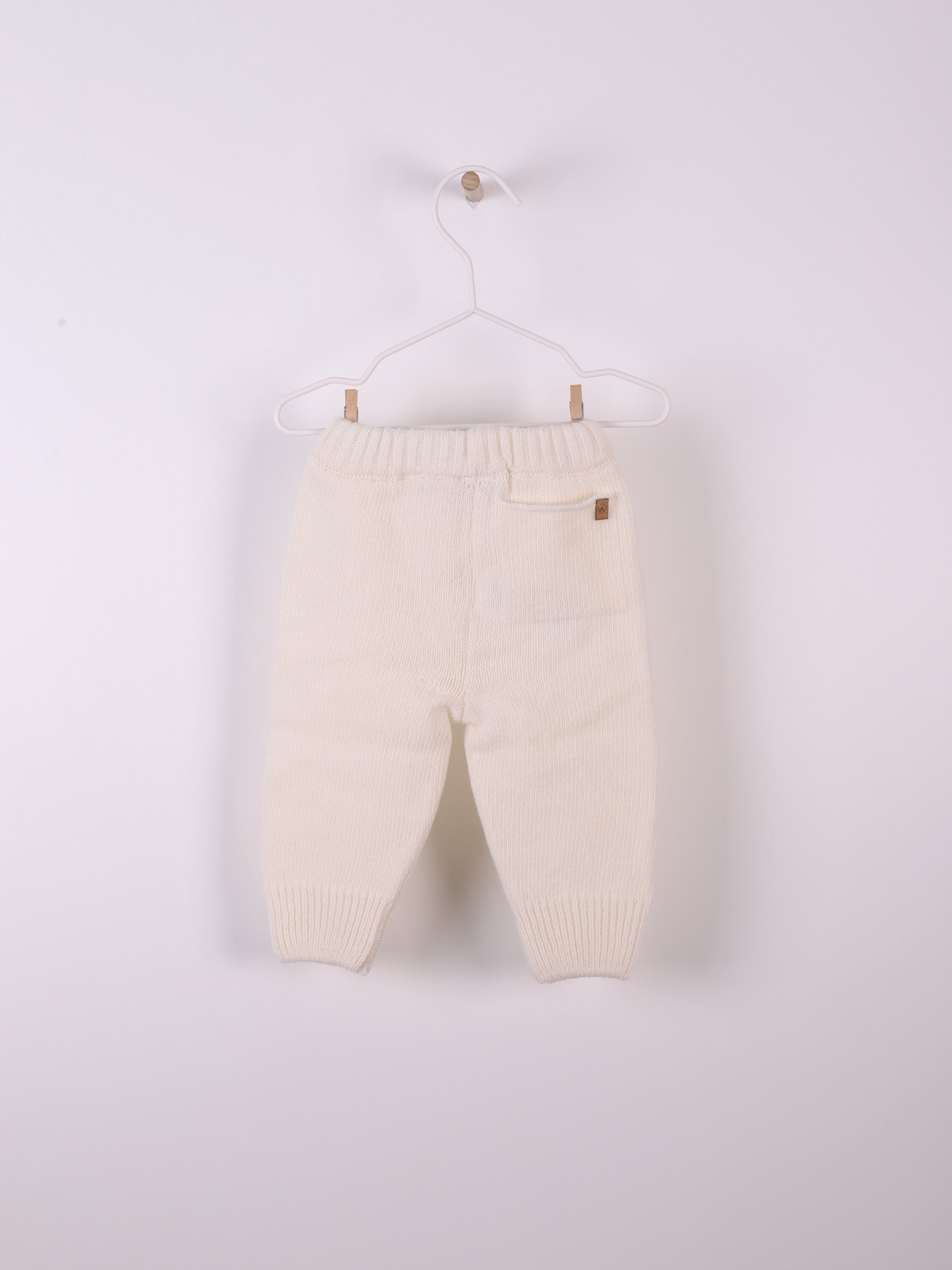 Calças tricotadas lã