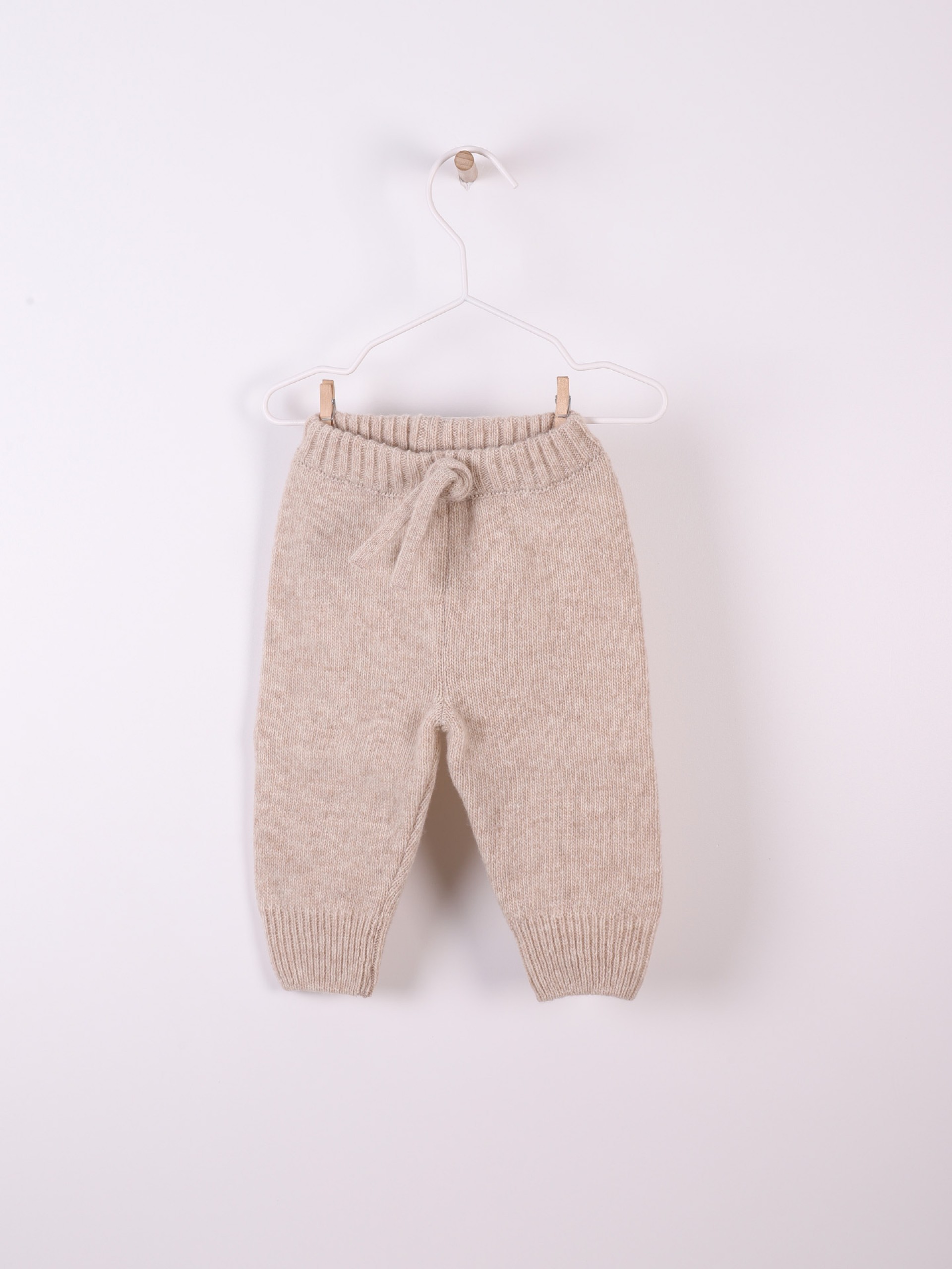 Calças tricotadas lã