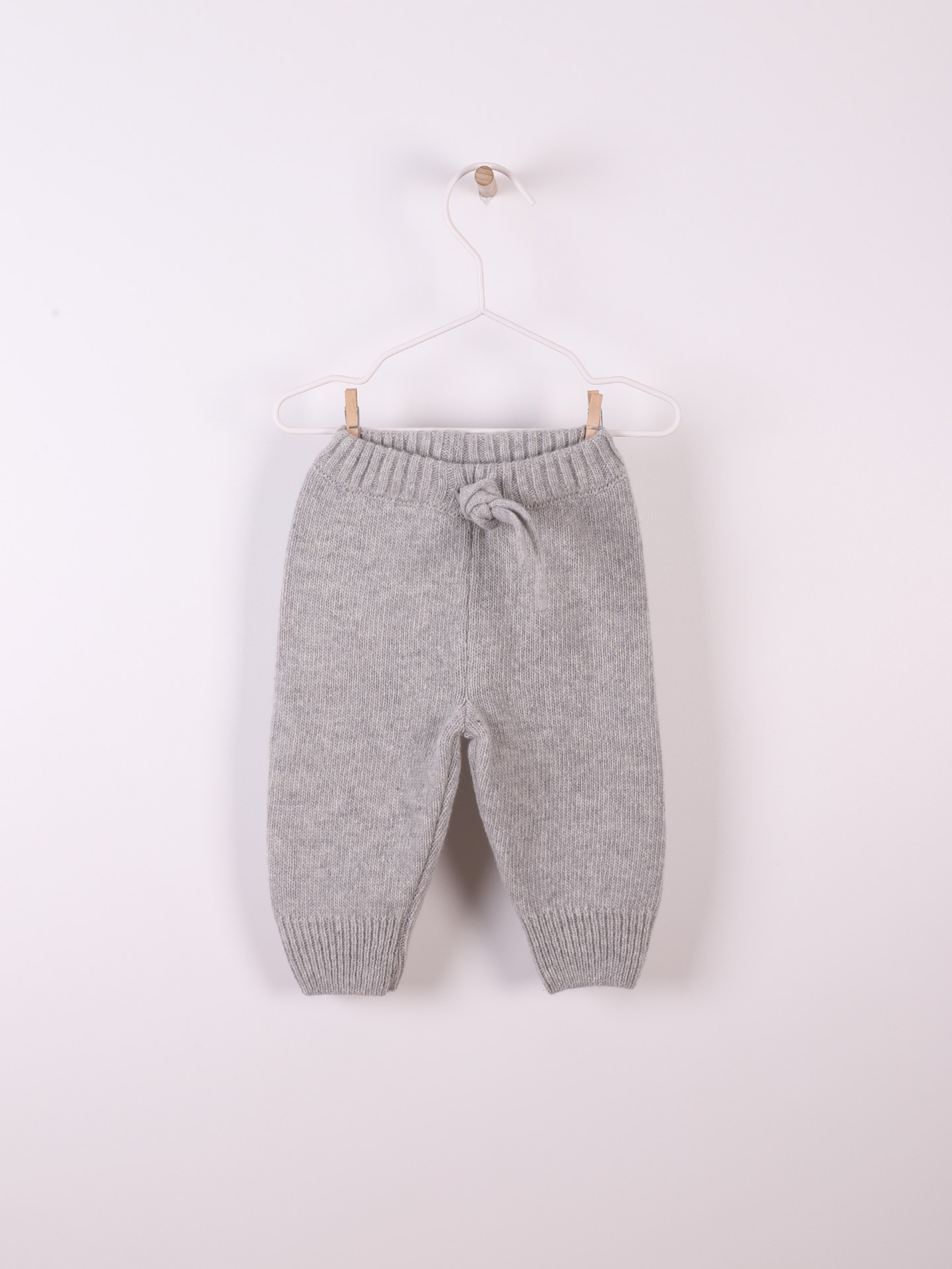 Calças tricotadas lã