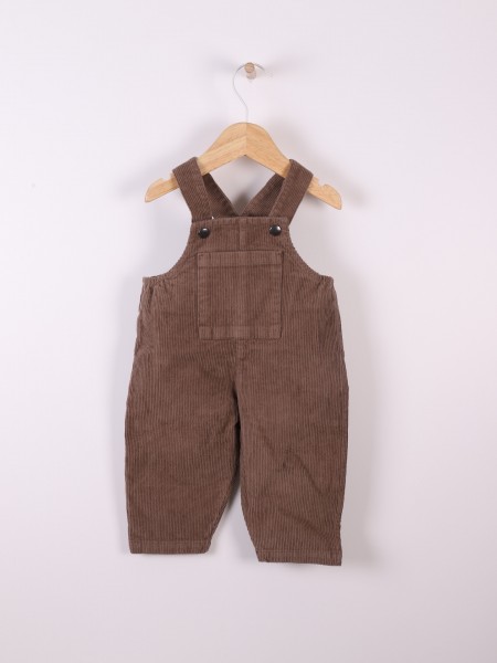 Bombazine dungarees