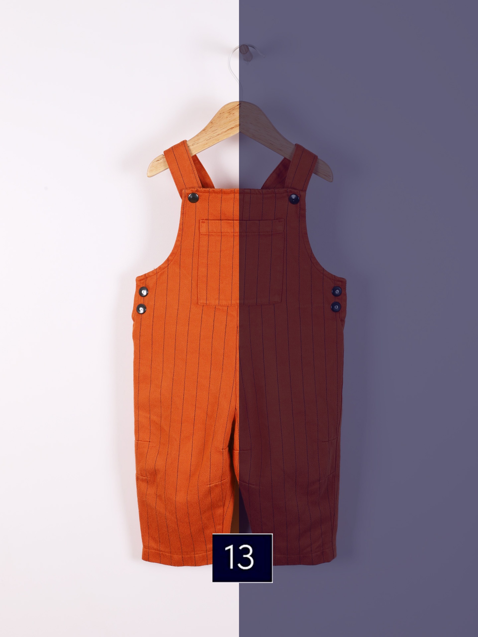 Jardineiras de sarja