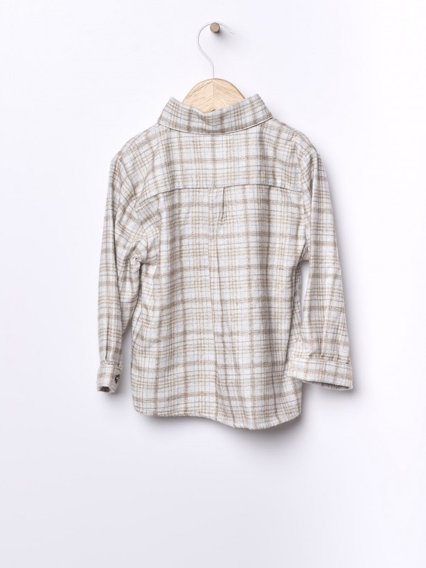 Tartan check shirt