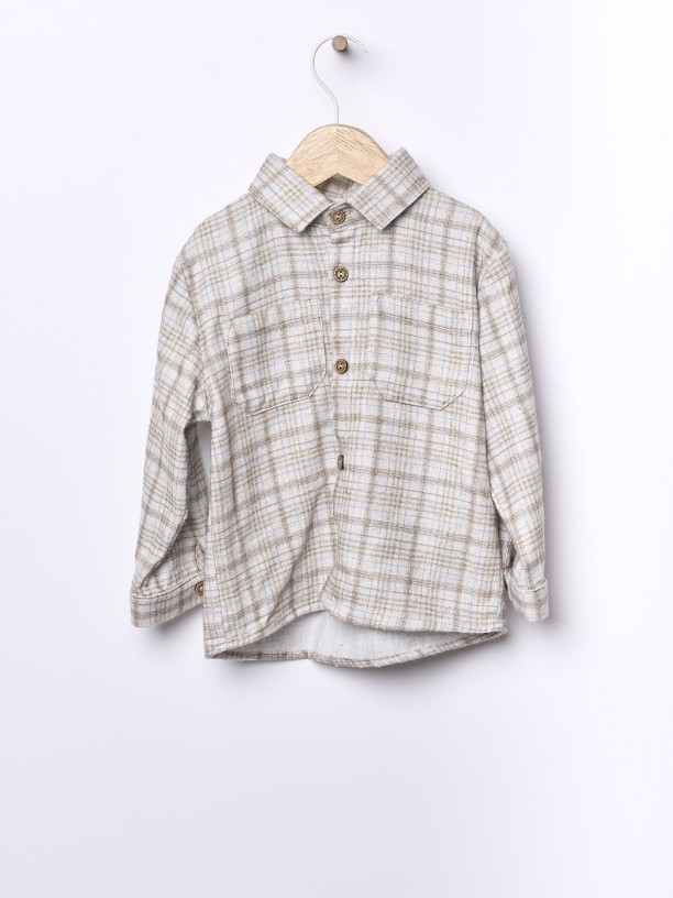 Tartan check shirt