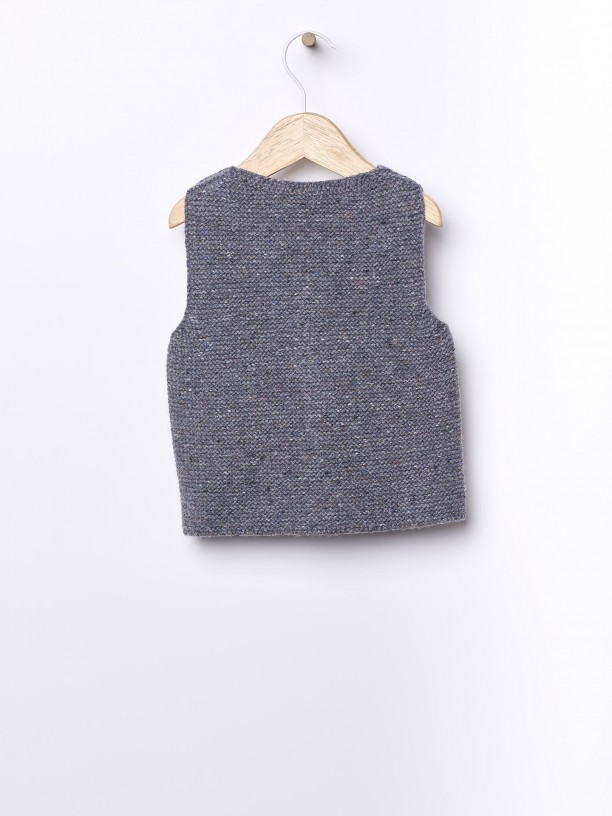 Knitted vest Knitted vest