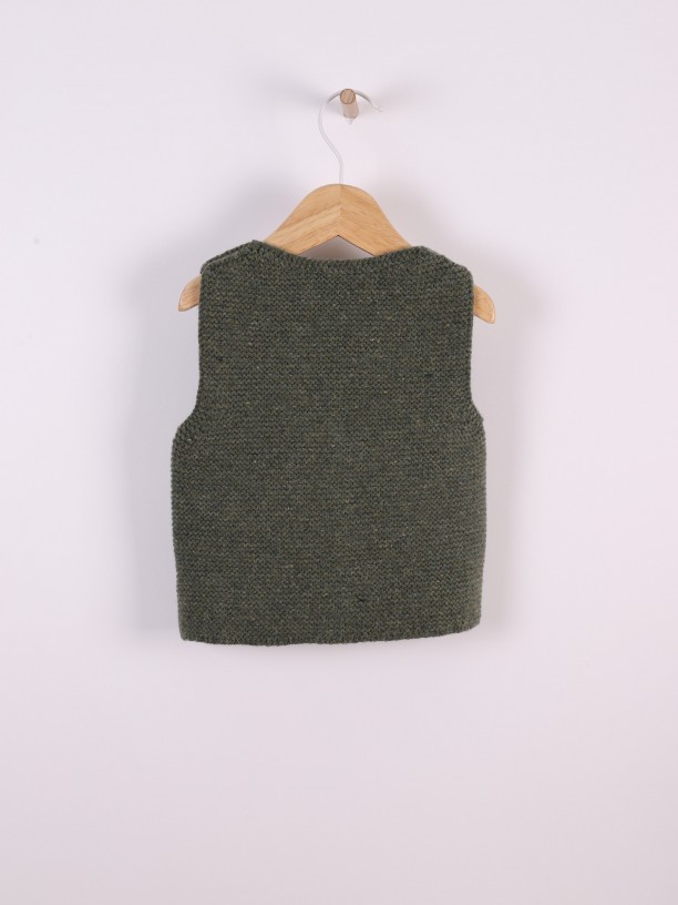 Knitted vest Knitted vest