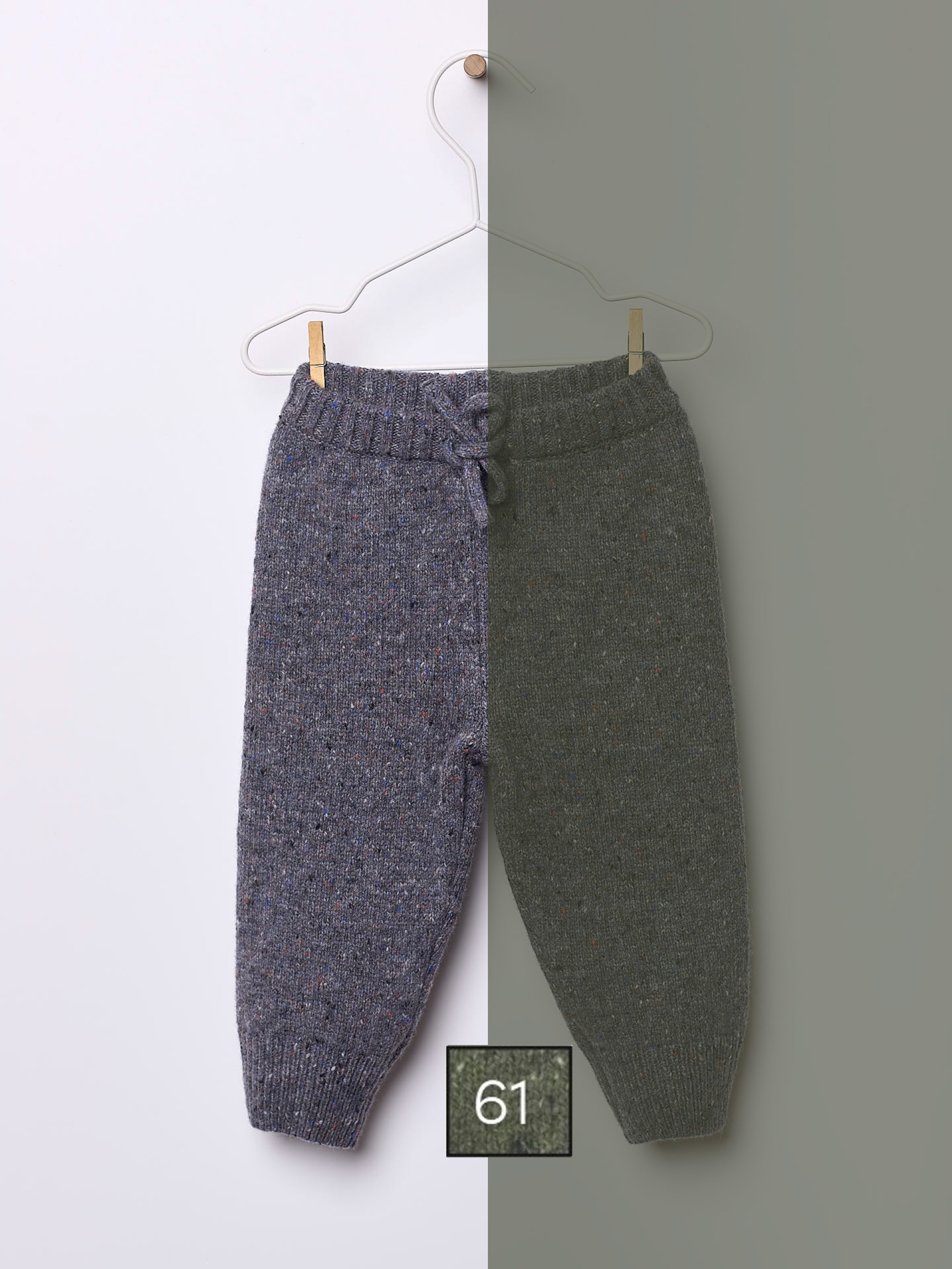 Knitted trousers