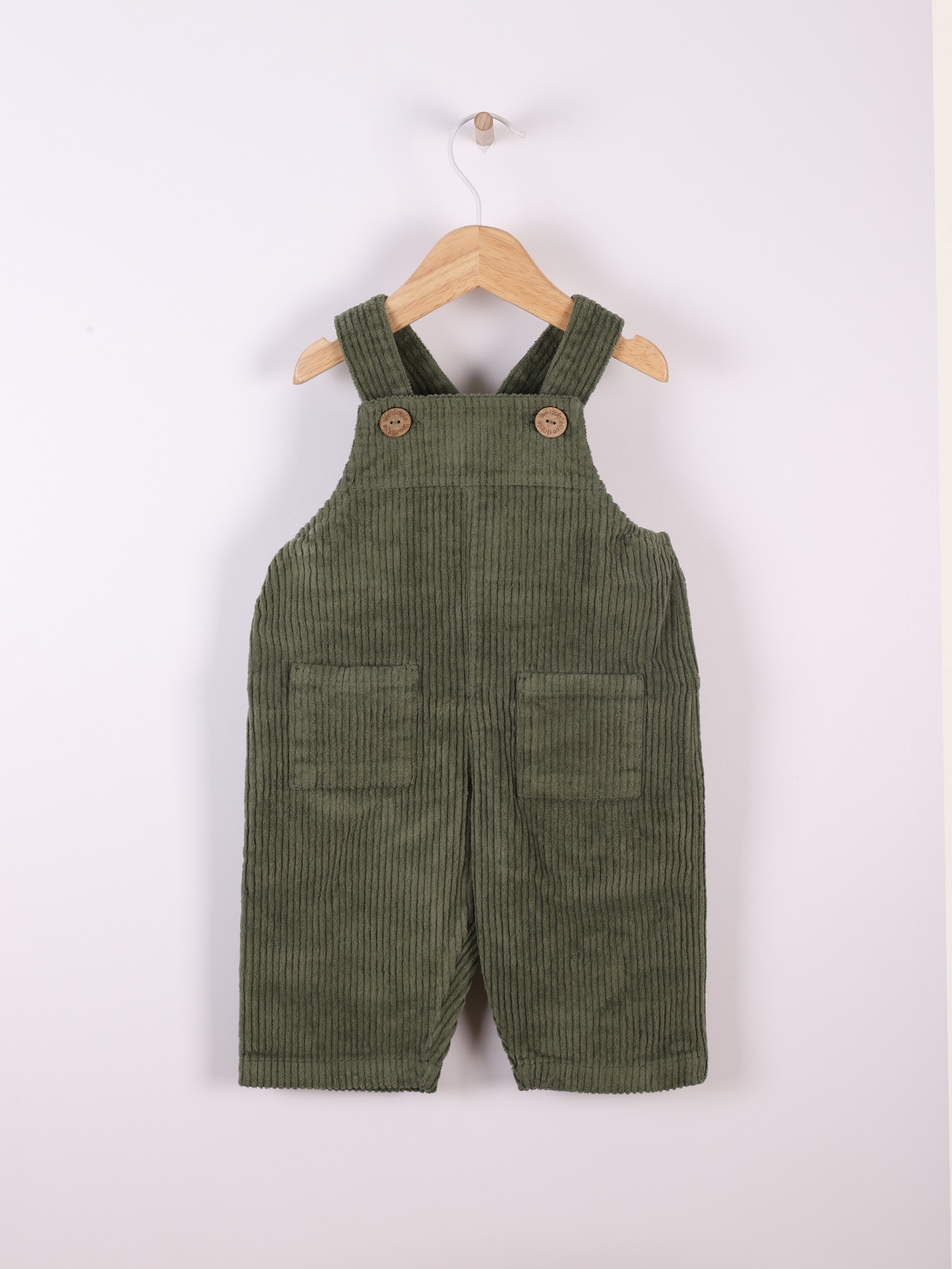 Bombazine dungarees