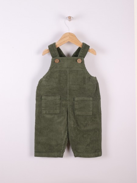 Bombazine dungarees