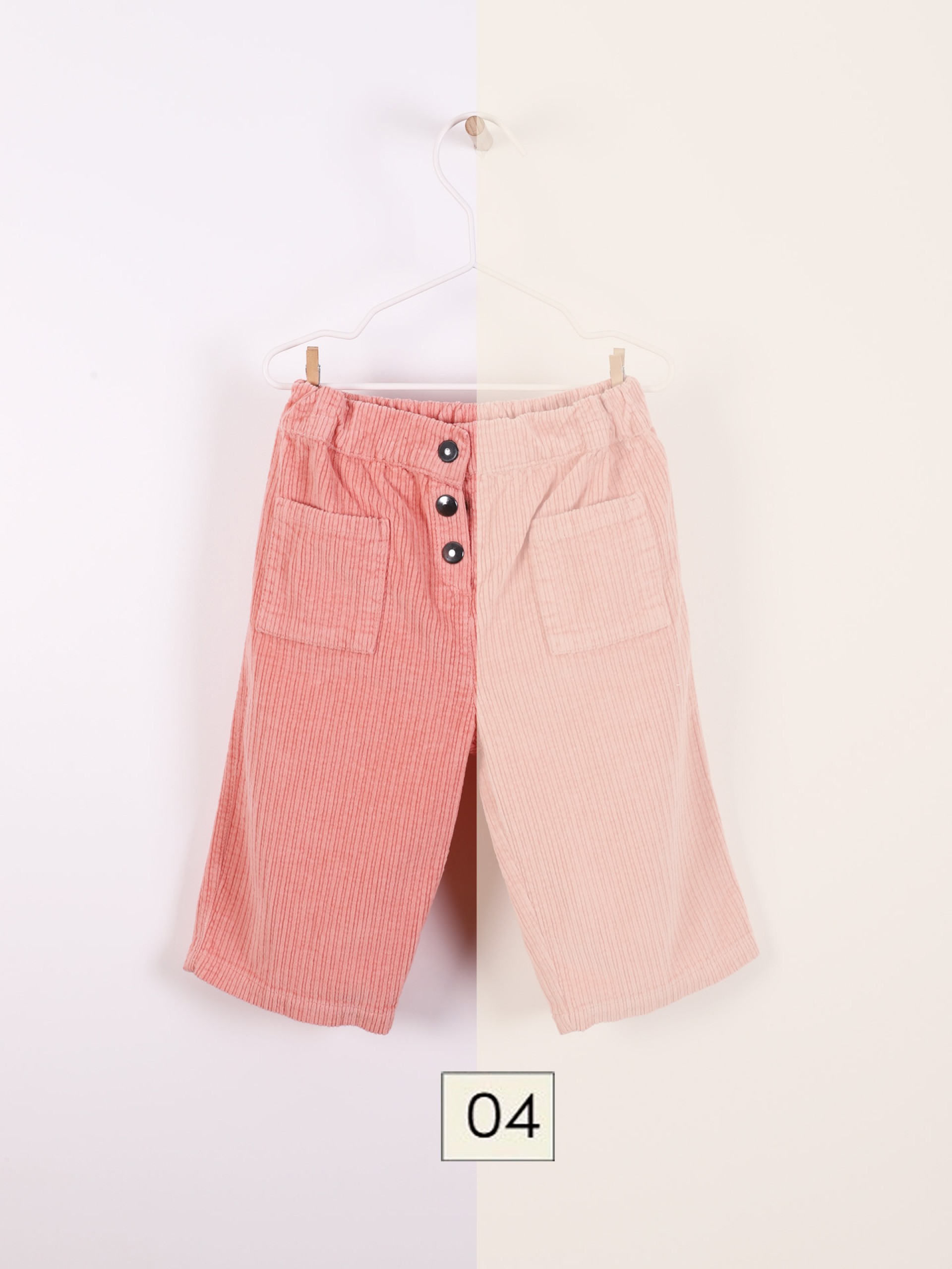 Calças de bombazine