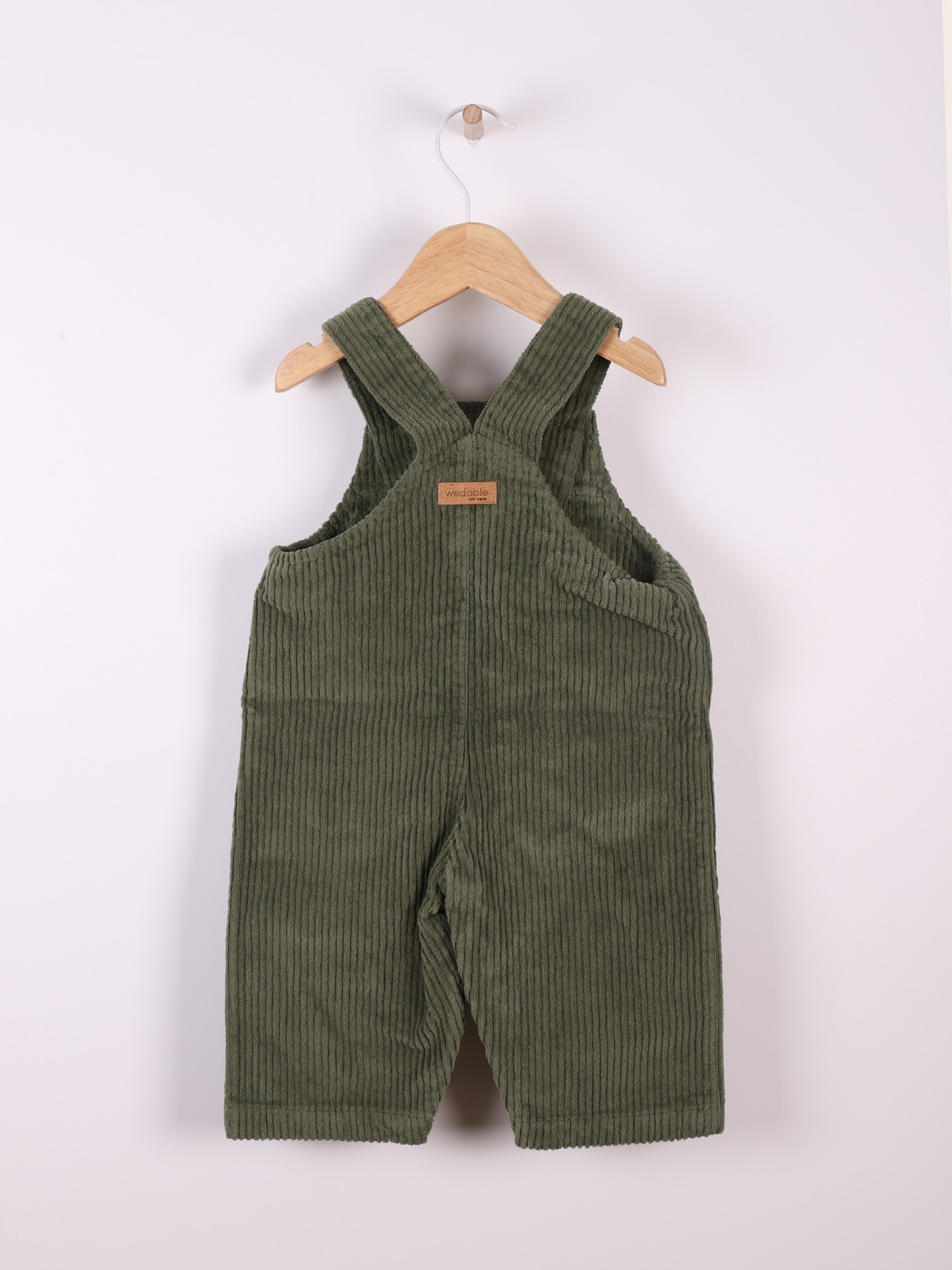Bombazine dungarees