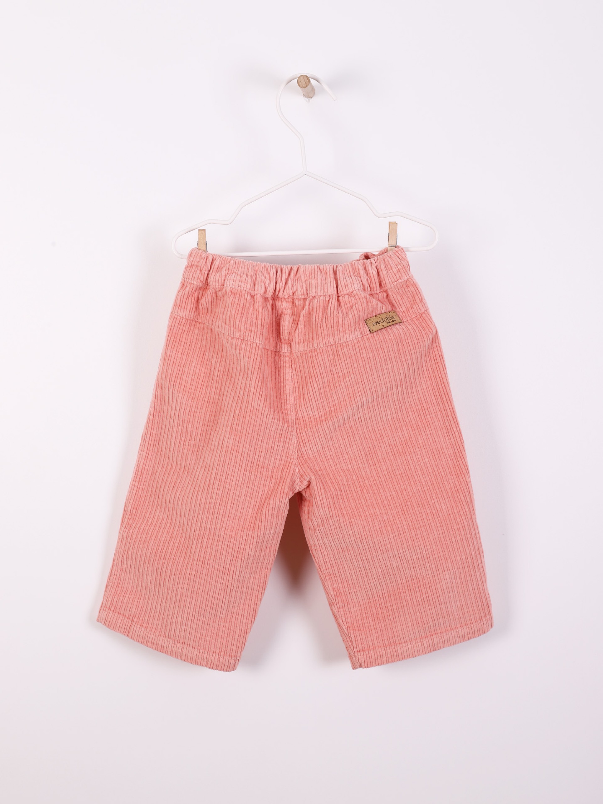 Calças de bombazine