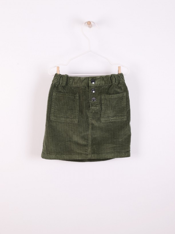 Bombazine skirt
