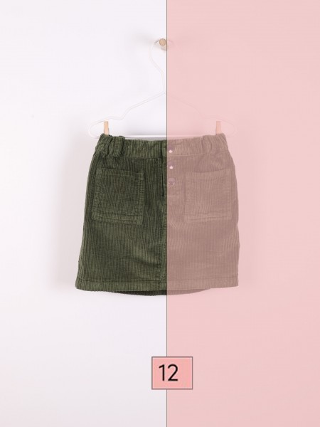 Bombazine skirt